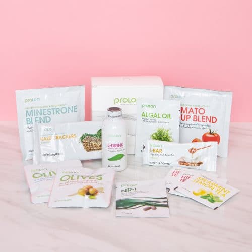 prolon 5 day fast assortment of foods