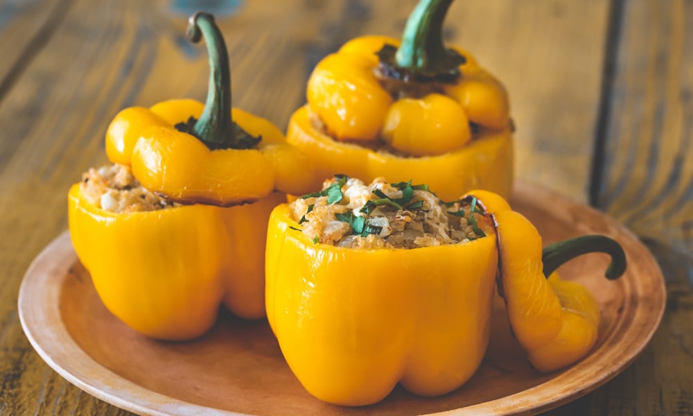 cancer kicking kitchen bell to the yes stuffed peppers recipe